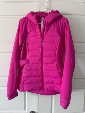Lululemon Sonic Pink Down for it All jacket